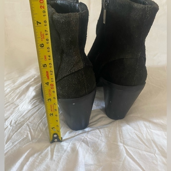 Jessica Simpson Womens Size 9.5 Suede  Leather Caufield Side Zip Ankle Boots - Picture 2 of 11
